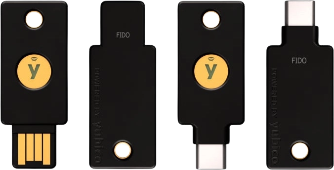 Série Security Key de Yubico